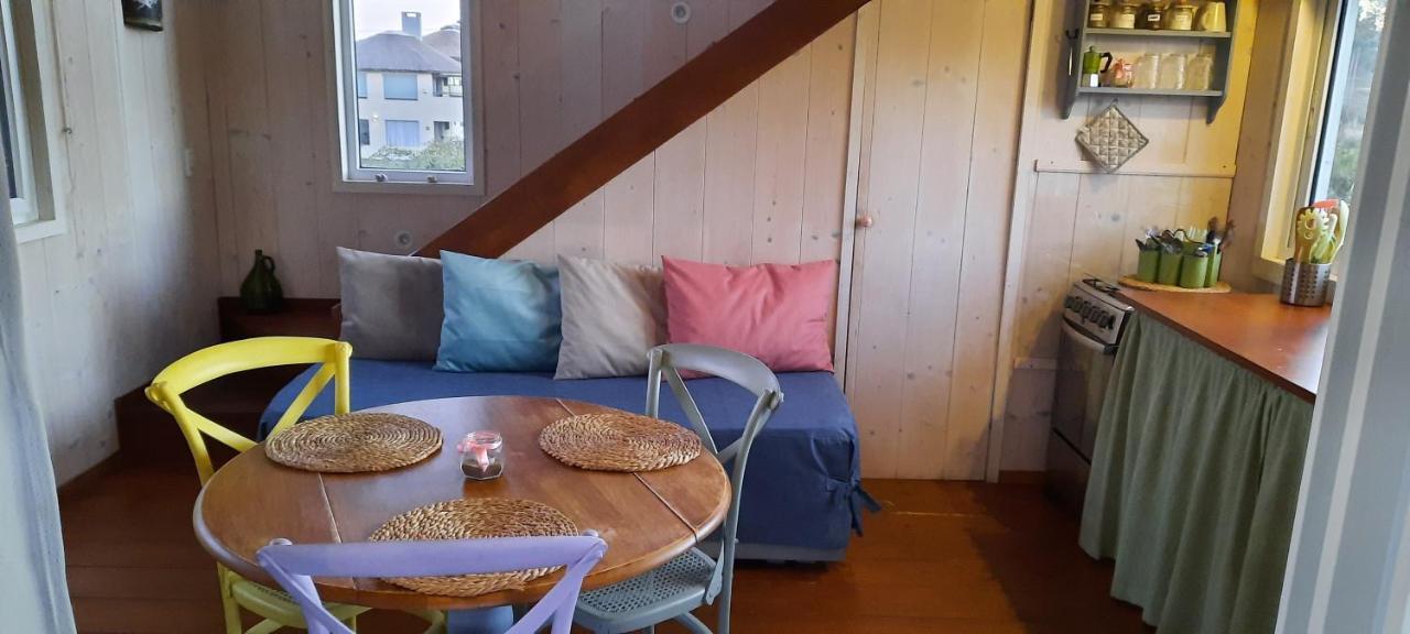 Las Escamadas Ecocottage ปุนตาเดลดีอาโบล ภายนอก รูปภาพ