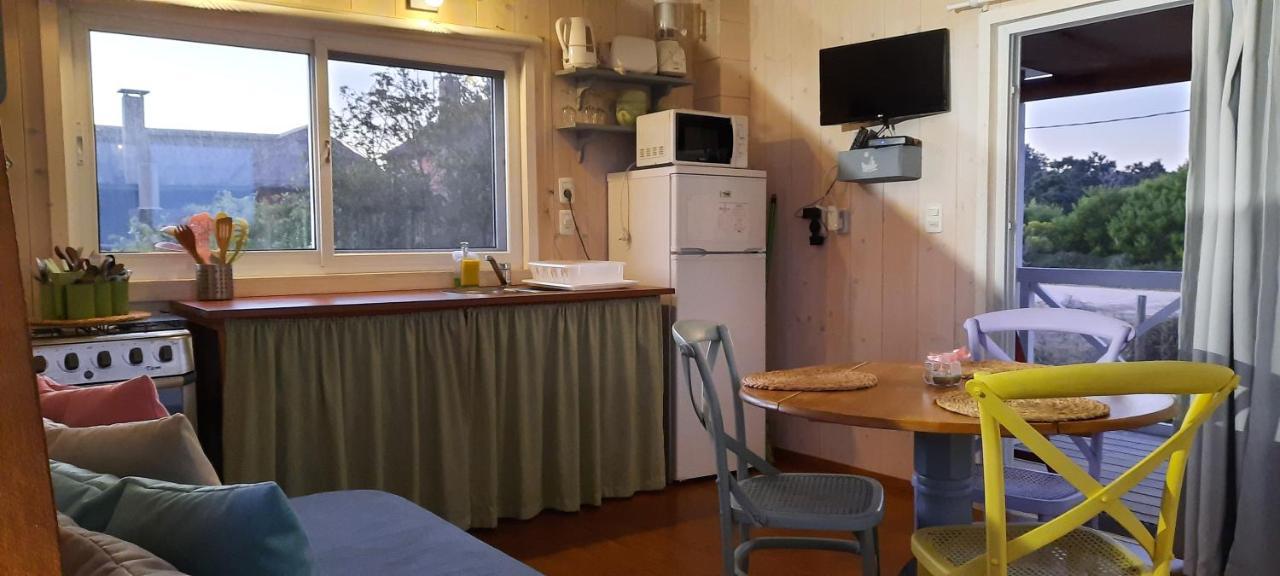 Las Escamadas Ecocottage ปุนตาเดลดีอาโบล ภายนอก รูปภาพ